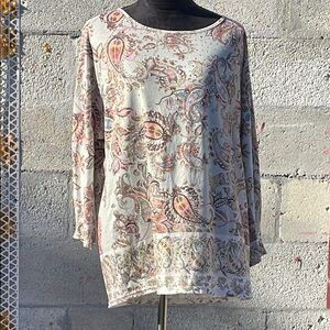 Gloria Vanderbilt Print Women's Top -